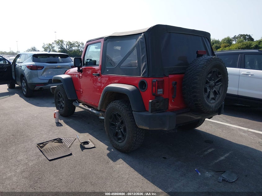 Vin: 1c4ajwag5fl596844, lot: 46359636, jeep wrangler willys wheeler 20153