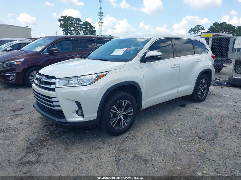 2017 Toyota Highlander, Правый бок, IAAI, VIN 5TDZZRFH3HS230493 — фото 2