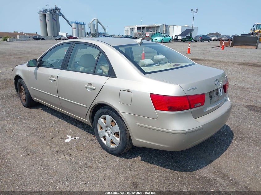 2009 HYUNDAI SONATA auction photo 3
