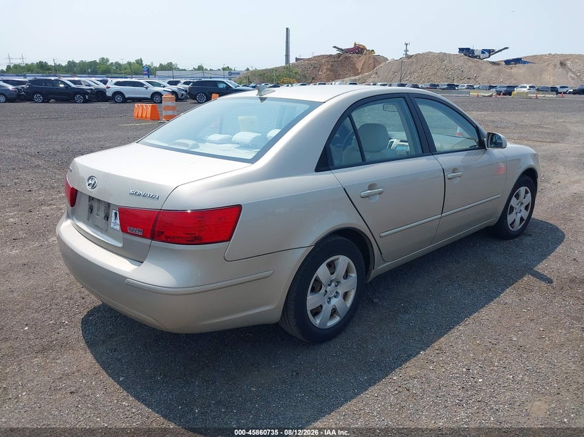 2009 HYUNDAI SONATA auction photo 4