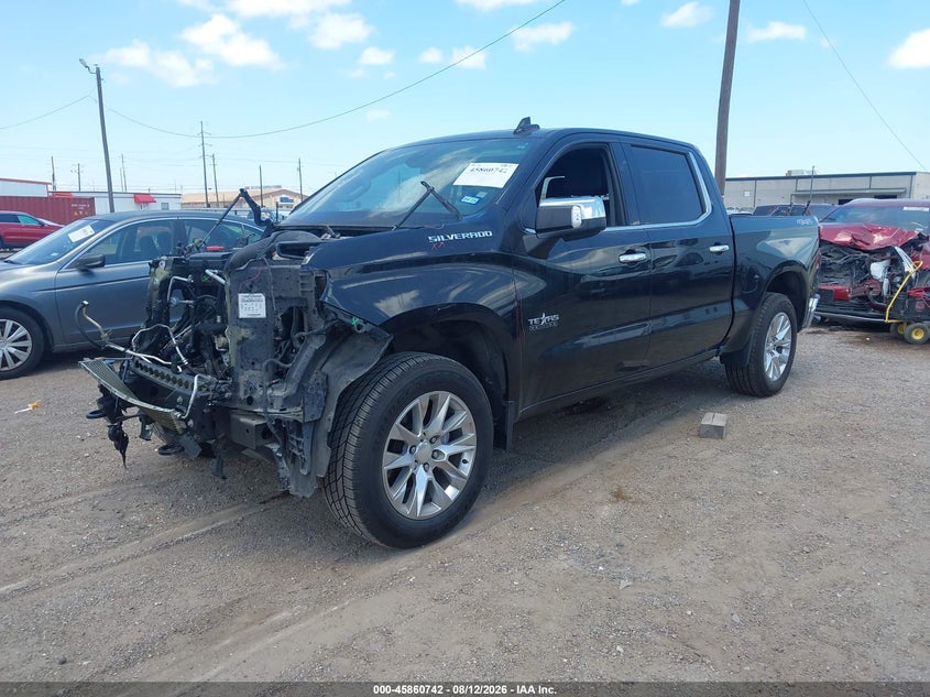 Vin: 3gcuyged2mg187466, lot: 46359712, chevrolet silverado 1500 4wd  short bed ltz 20212