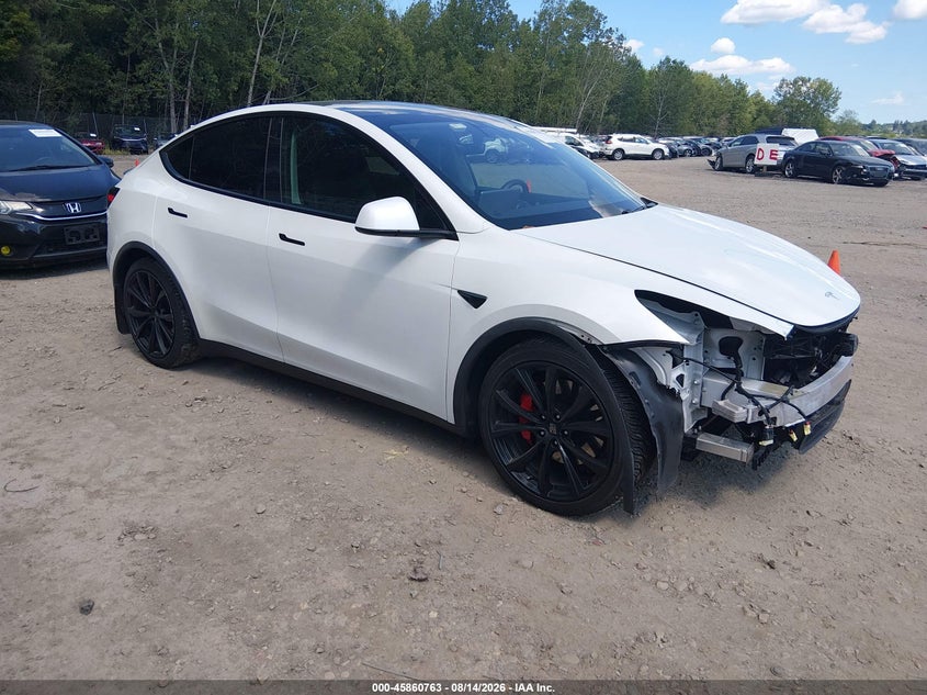 Vin: 5yjygdef7mf075529, lot: 46359733, tesla model y performance dual motor all-wheel drive 2021 img_1