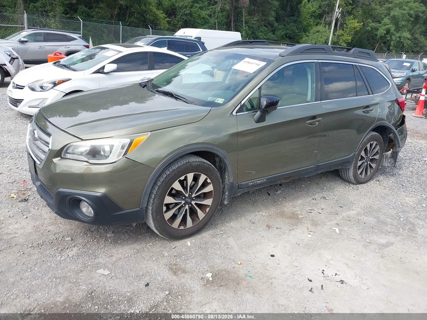 2016 SUBARU OUTBACK auction photo 2