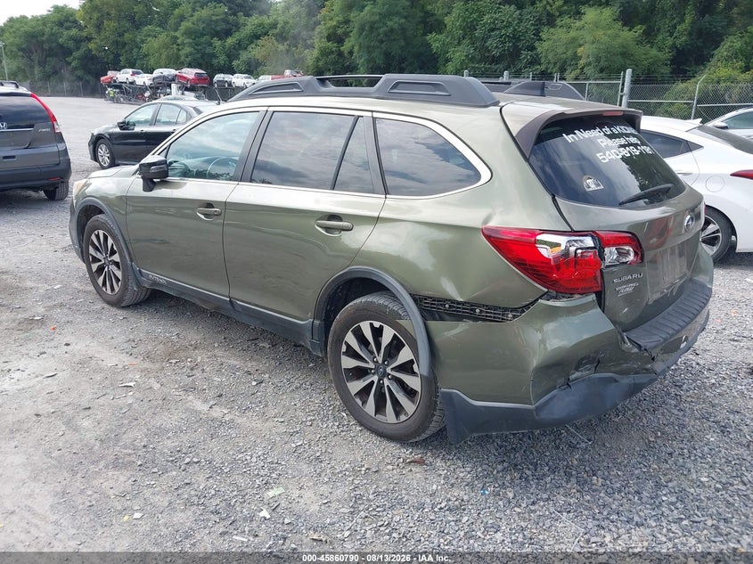 2016 SUBARU OUTBACK auction photo 3