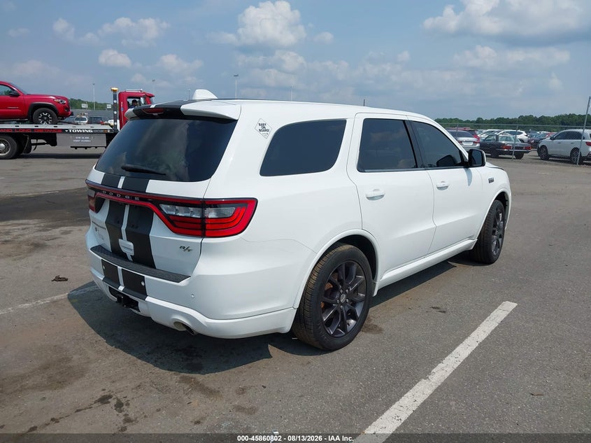Vin: 1c4sdjct8jc116412, lot: 46359771, dodge durango r/t awd 20184