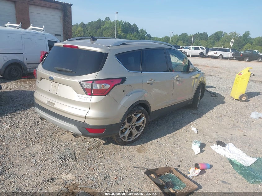 Vin: 1fmcu0j90jud25994, lot: 46359779, ford escape titanium 20184