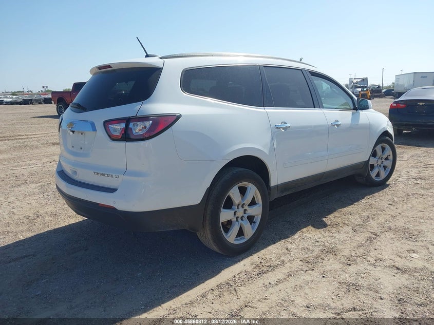 Vin: 1gnkrgkd1gj240872, lot: 46359782, chevrolet traverse 1lt 20164