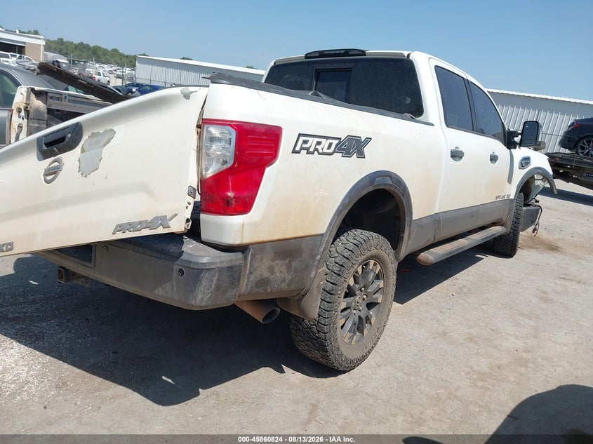 Vin: 1n6ba1f45jn521593, lot: 46359794, nissan titan xd pro-4x diesel 20184