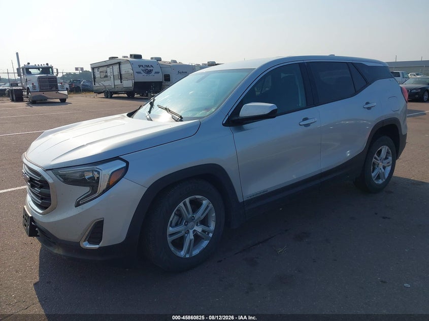 2018 GMC Terrain, Right Front, IAAI, VIN 3GKALTEV1JL366527 — photo 2