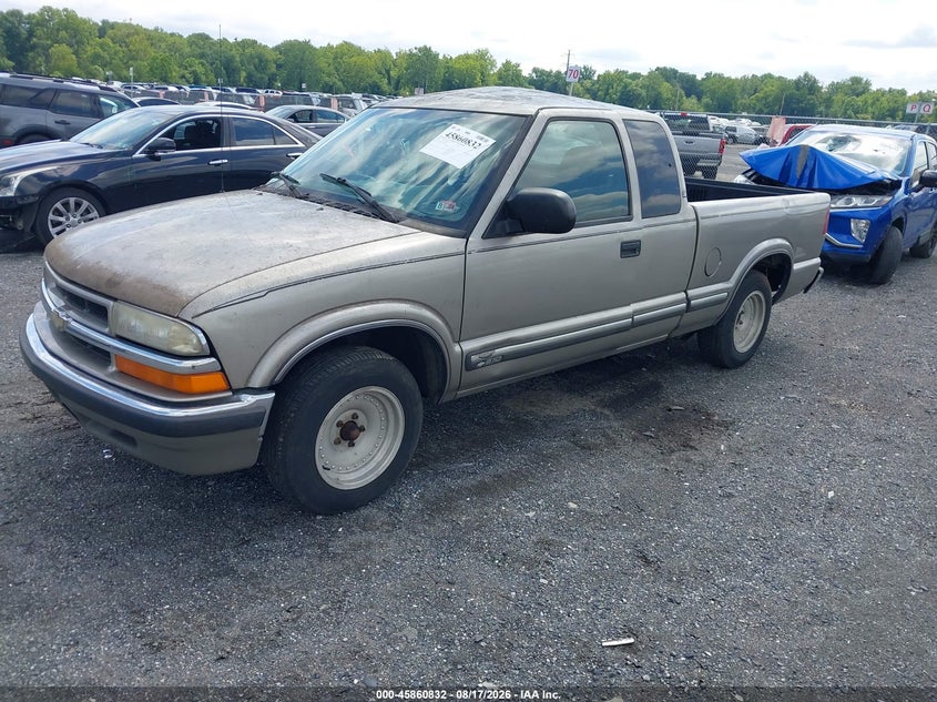 2001 Chevrolet S-10 Pickup, Дах, IAAI, VIN 1GCCS19W618100692 — фото 2