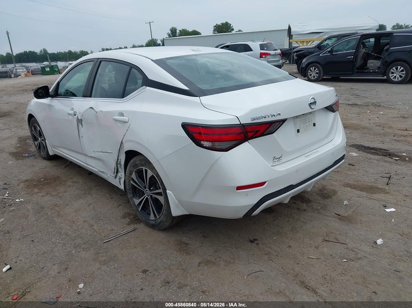 NISSAN SENTRA 2023 VIN 3N1AB8CV4PY320591