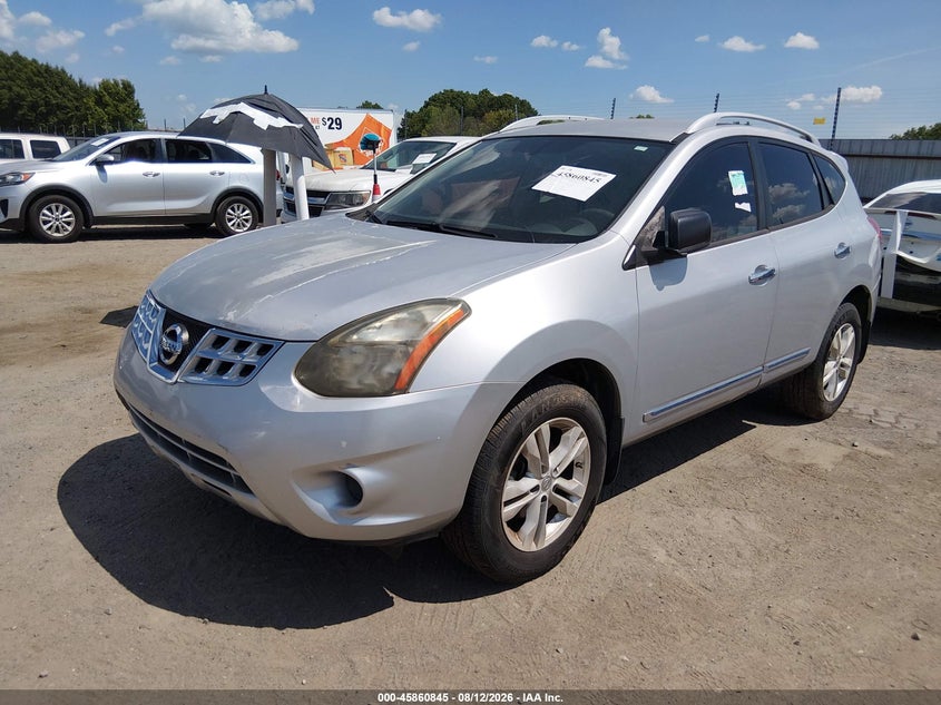 2015 NISSAN ROGUE SELECT auction photo 2