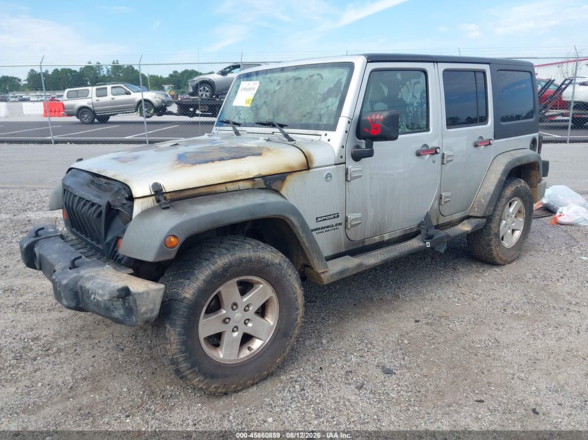 JEEP WRANGLER UNLIMITED 2012 VIN 1C4HJWDG6CL124626