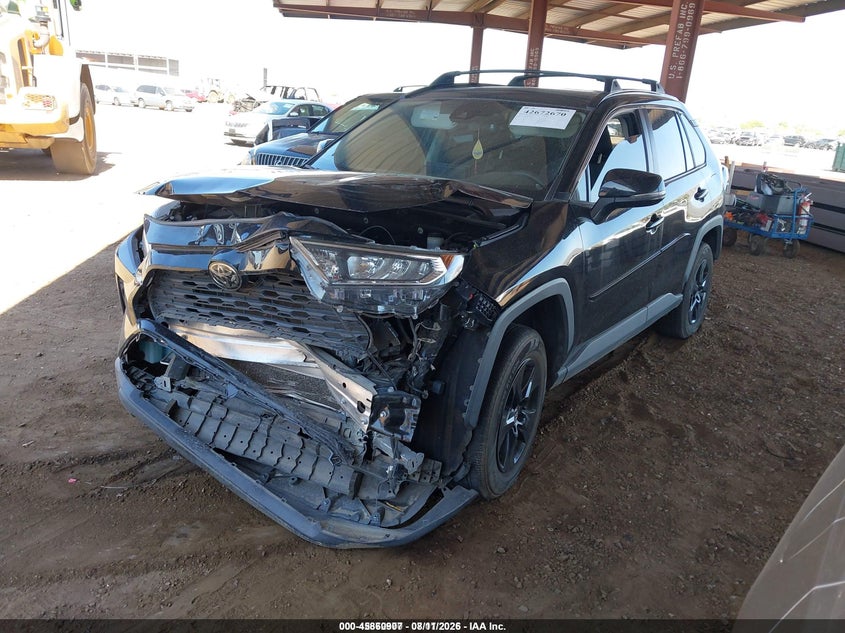 2019 Toyota RAV 4, Невідомо, IAAI, VIN 2T3W1RFV0KC014057 — фото 2