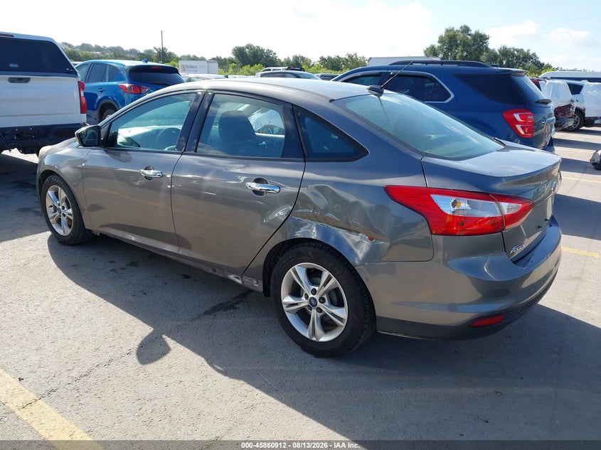 Vin: 1fadp3f28el158914, lot: 46359882, ford focus se 20143