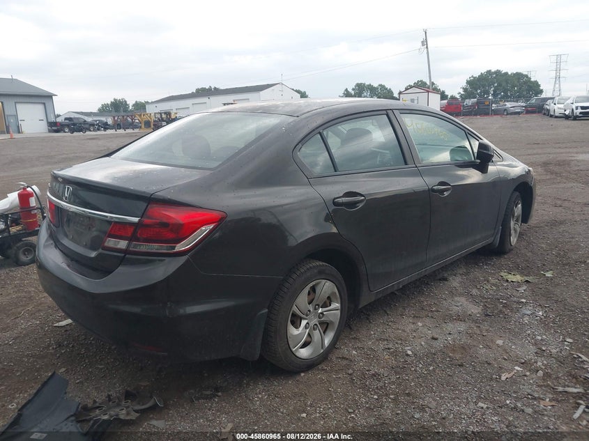 2013 HONDA CIVIC SEDAN 1.8L I-4 VVT, 140HP