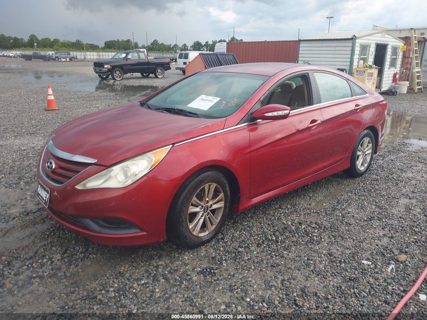 2014 HYUNDAI SONATA SEDAN 2.4L I-4 DI, DOHC, VVT, 190HP