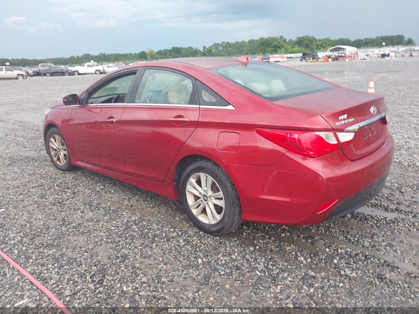 2014 HYUNDAI SONATA SEDAN 2.4L I-4 DI, DOHC, VVT, 190HP
