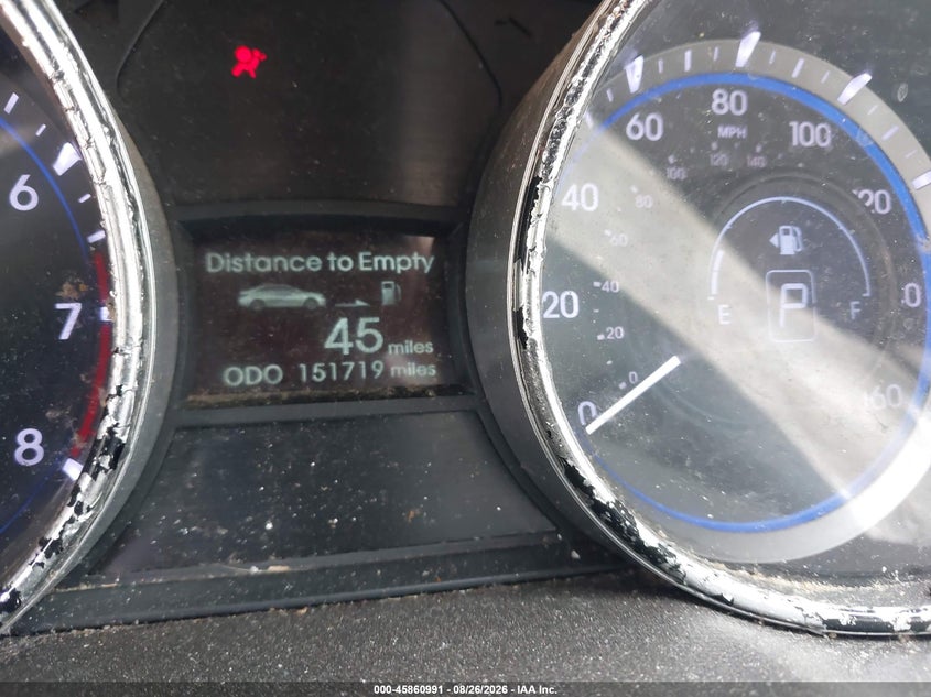 2014 HYUNDAI SONATA SEDAN 2.4L I-4 DI, DOHC, VVT, 190HP