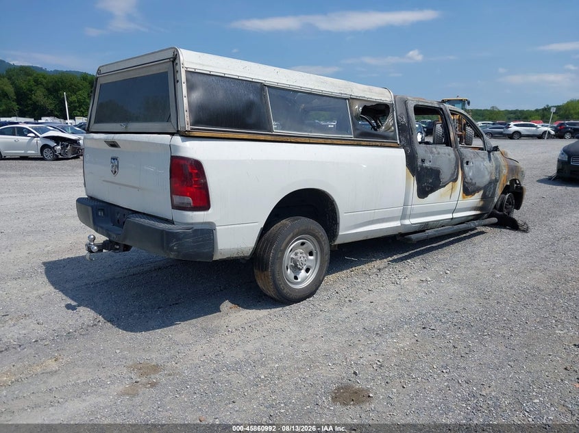 Vin: 3c6tr4ht8hg587782, lot: 46359962, ram 2500 tradesman  4x2 8' box 20174