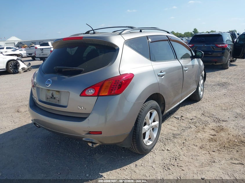 2009 NISSAN MURANO auction photo 4