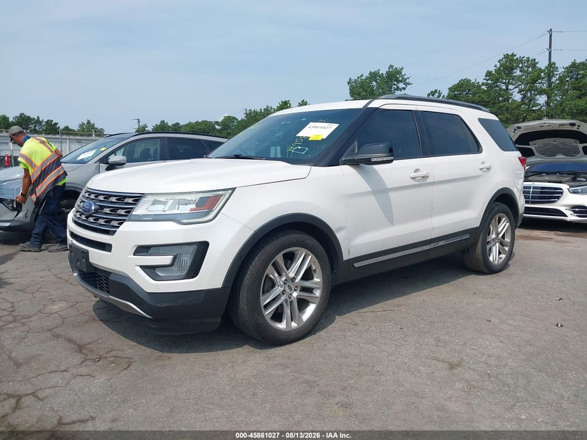 2017 Ford Explorer, Правий бік, IAAI, VIN 1FM5K8D86HGB18406 — фото 2