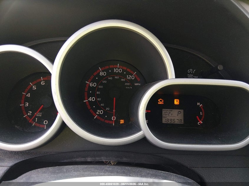 2010 TOYOTA MATRIX HATCHBACK 1.8L I-4 DOHC, VVT, 132HP
