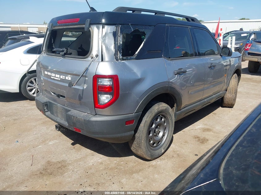 Vin: 3fmcr9d99mra60831, lot: 46360079, ford bronco sport badlands 20214