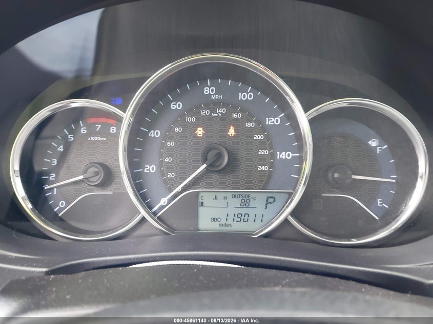 TOYOTA COROLLA 2016 VIN 2T1BURHE9GC702321