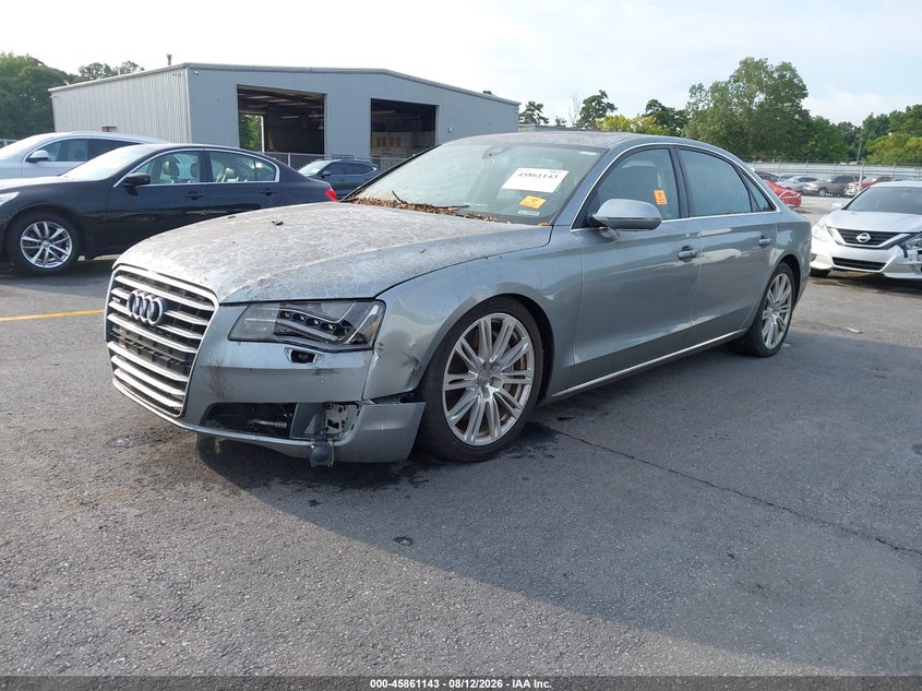 2012 AUDI A8 L auction photo 2