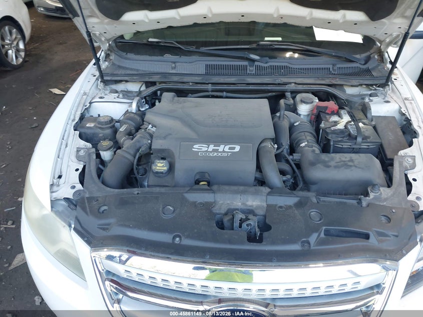 2011 FORD TAURUS SEDAN 3.5L V-6 DI, DOHC, VVT, TURBO, 365HP