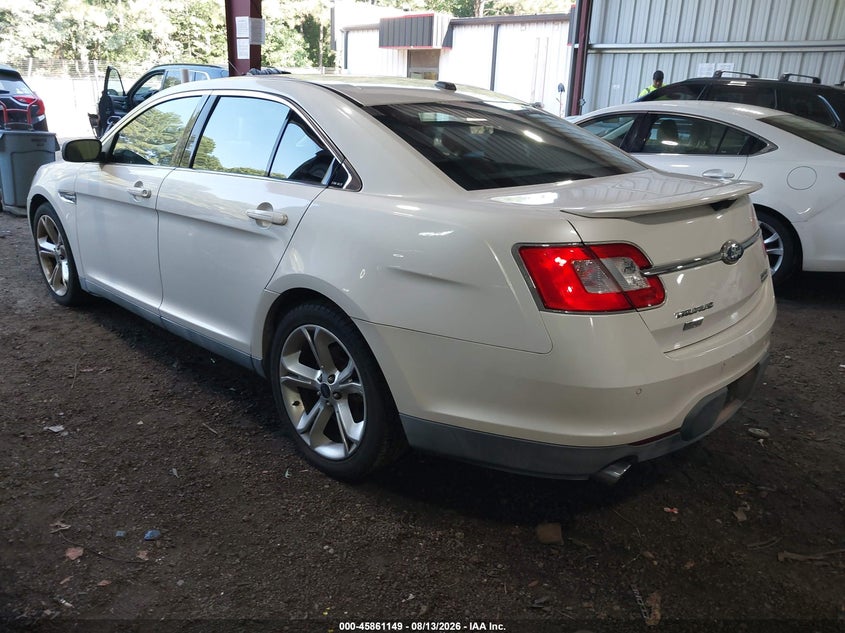 2011 FORD TAURUS SEDAN 3.5L V-6 DI, DOHC, VVT, TURBO, 365HP
