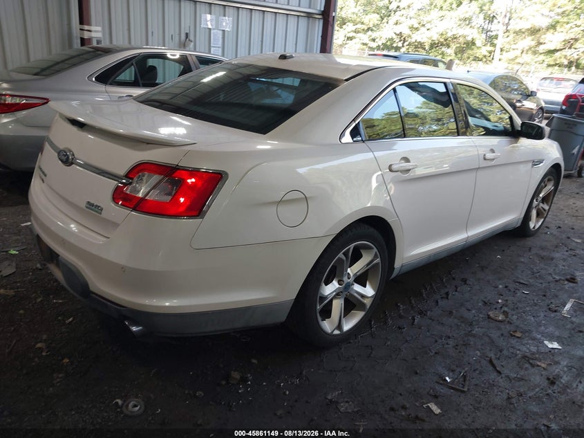 2011 FORD TAURUS SEDAN 3.5L V-6 DI, DOHC, VVT, TURBO, 365HP