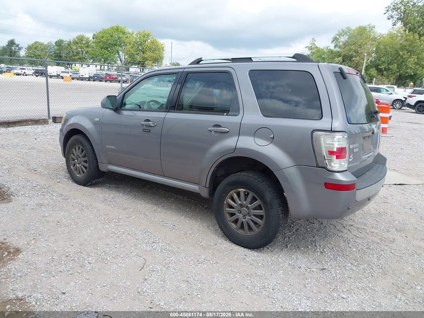 MERCURY MARINER 2008 VIN 4M2CU87178KJ20399