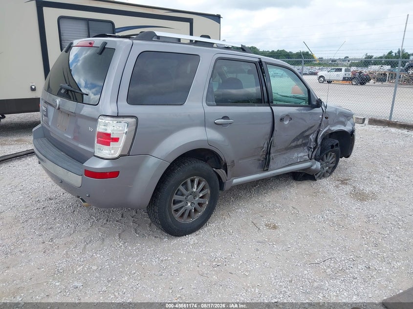 MERCURY MARINER 2008 VIN 4M2CU87178KJ20399
