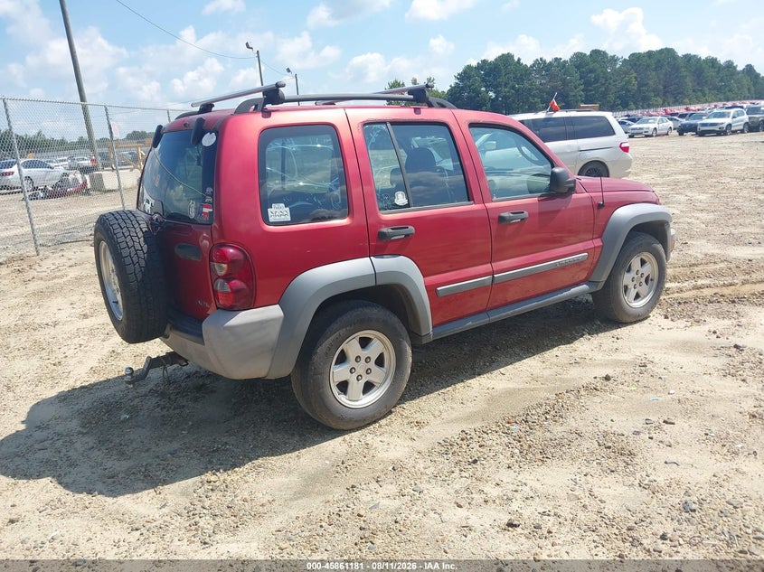 2005 JEEP LIBERTY auction photo 4