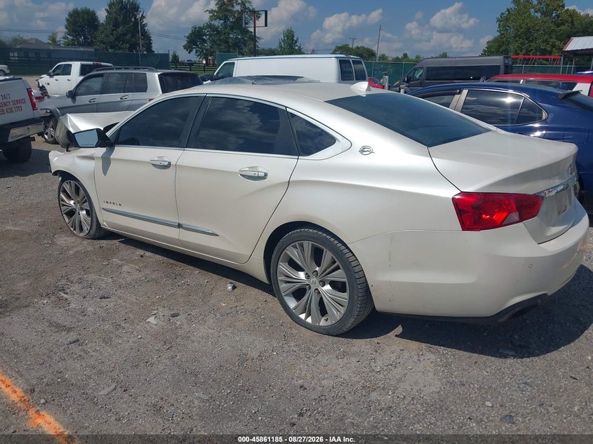 Vin: 1g1155s39eu110001, lot: 46360155, chevrolet impala 2lz 20143