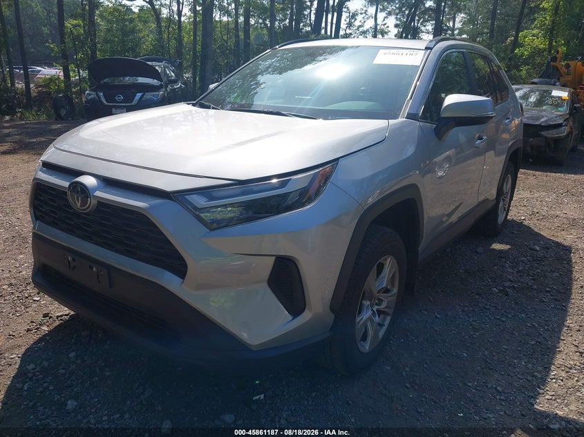 2025 Toyota RAV 4, Затоплення, IAAI, VIN 2T3P1RFV6SW575799 — фото 2