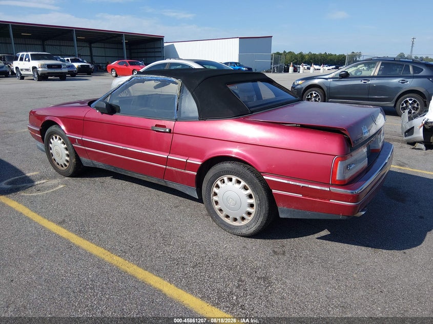1993 CADILLAC ALLANTE auction photo 3