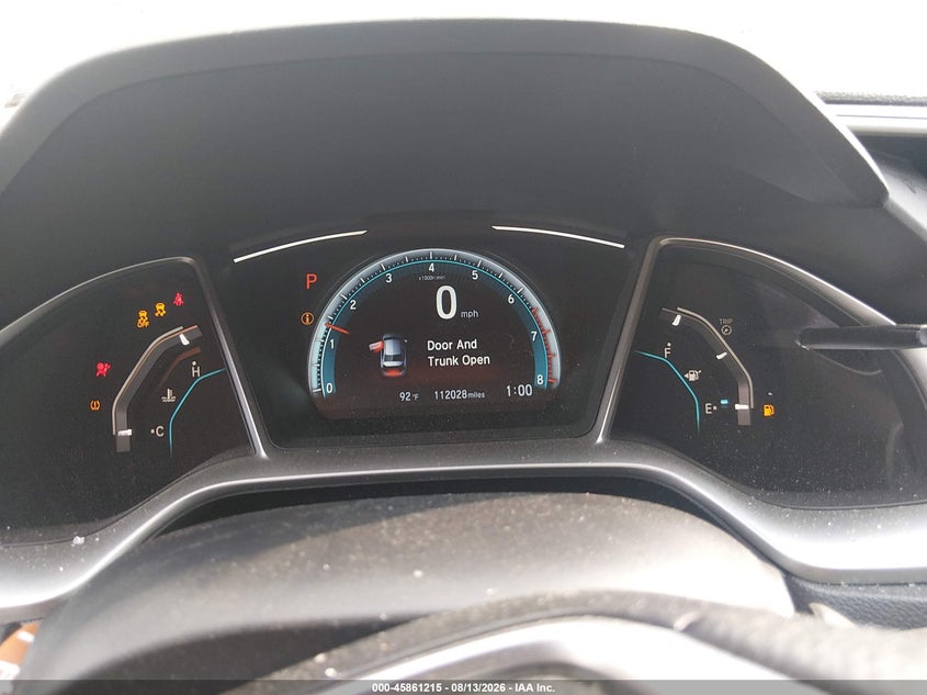 2017 HONDA CIVIC auction photo 7