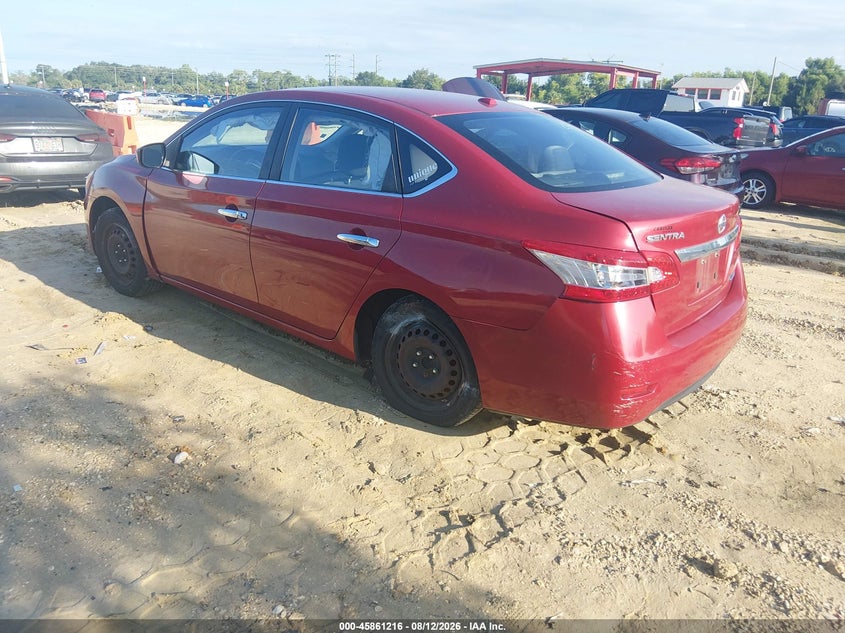 2013 NISSAN SENTRA auction photo 3