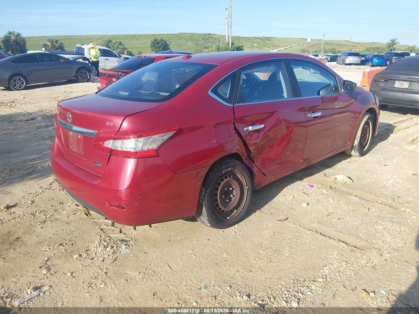 2013 NISSAN SENTRA auction photo 4
