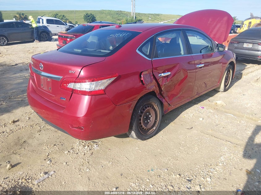 2013 NISSAN SENTRA auction photo 6