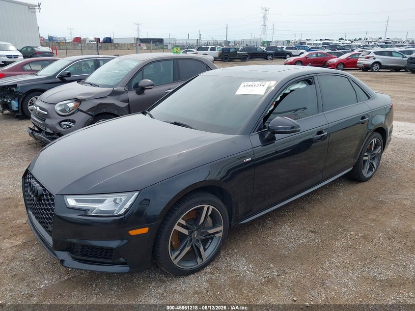 AUDI A4 2017 VIN WAUENAF42HN017983