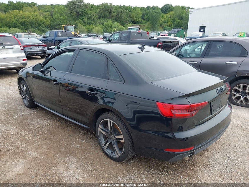 Vin: wauenaf42hn017983, lot: 46360188, audi a4 premium plus 20173
