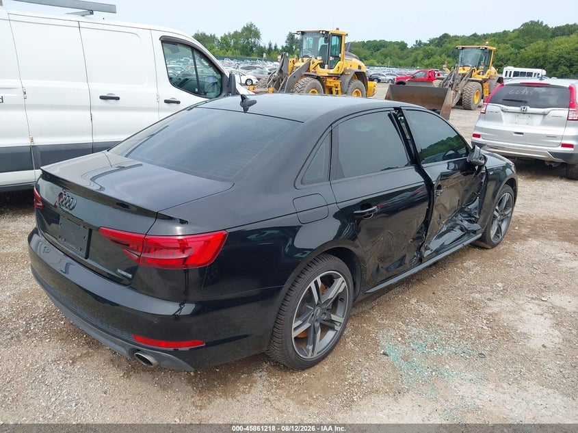 Vin: wauenaf42hn017983, lot: 46360188, audi a4 premium plus 20174