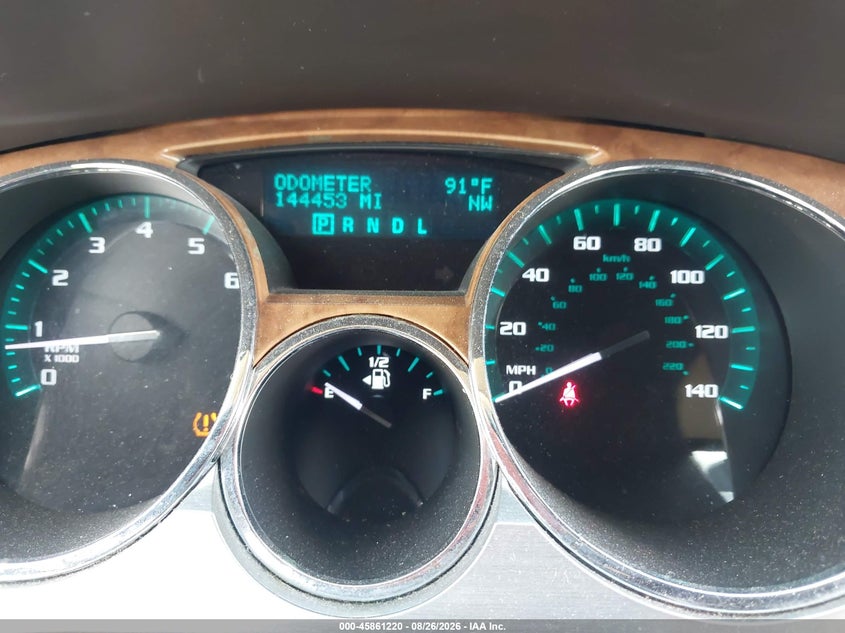 BUICK ENCLAVE 2010 VIN 5GALRBED1AJ216835