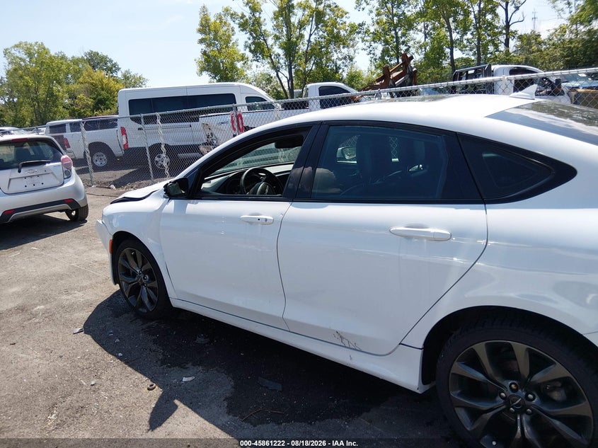 CHRYSLER 200 2015 VIN 1C3CCCDGXFN540808