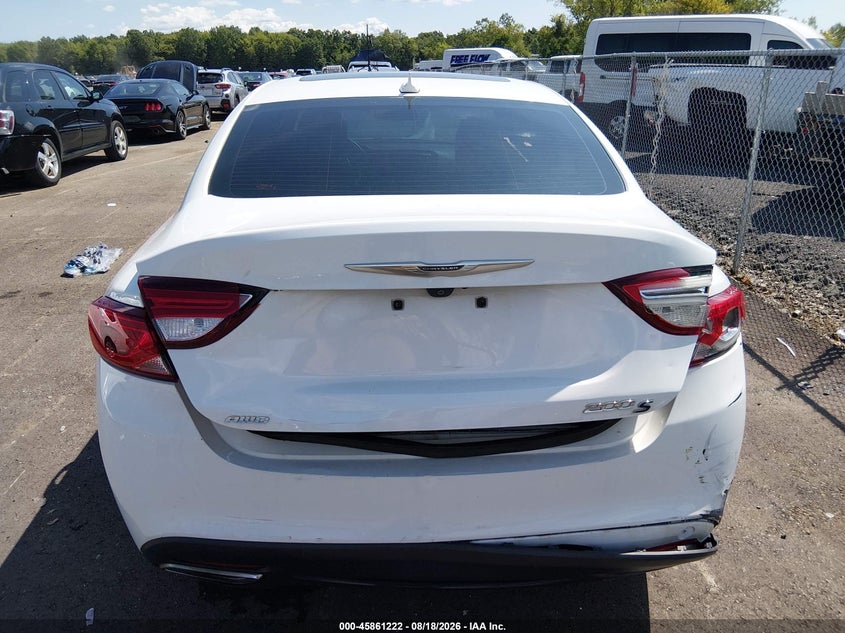 CHRYSLER 200 2015 VIN 1C3CCCDGXFN540808