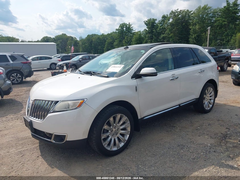 2012 Lincoln MKX, Удар сзади, IAAI, VIN 2LMDJ8JK3CBL12880 — фото 2
